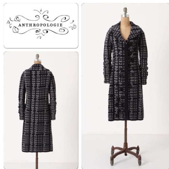 Anthropologie Sweaters - Anthropologie Criss Cross Sweater coat